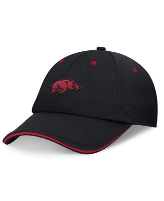 Top of the World Men's Black Arkansas Razorbacks Release Adjustable Hat ...