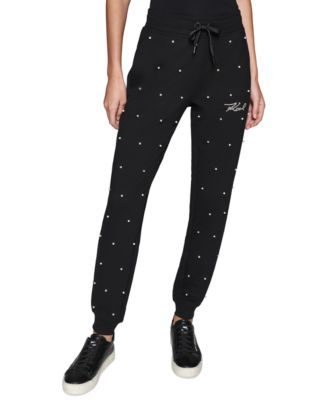 Petite Mini Pearl Jogging Pants