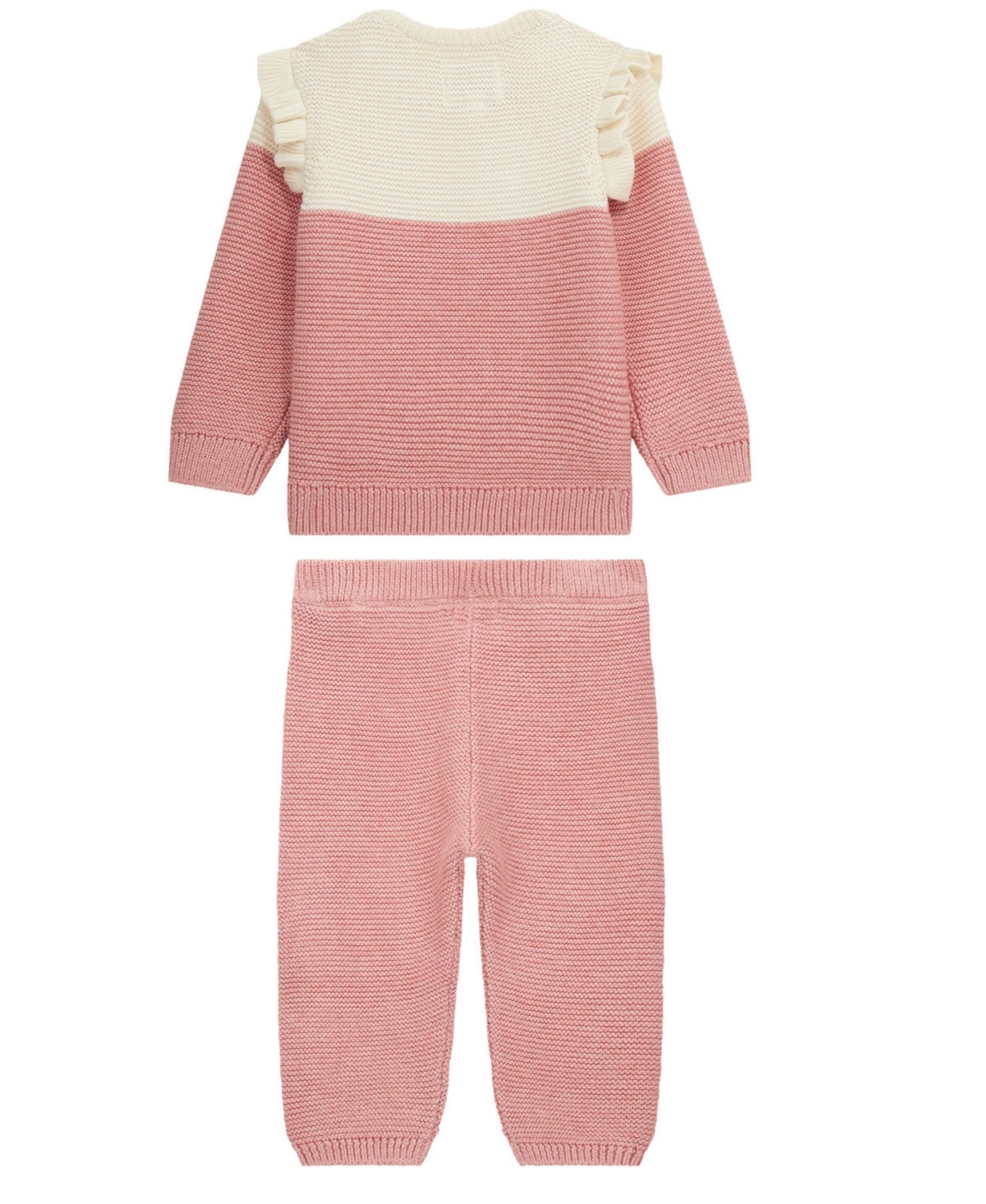 Guess Baby Girl Knit Long Sleeve Sweater Pant Set