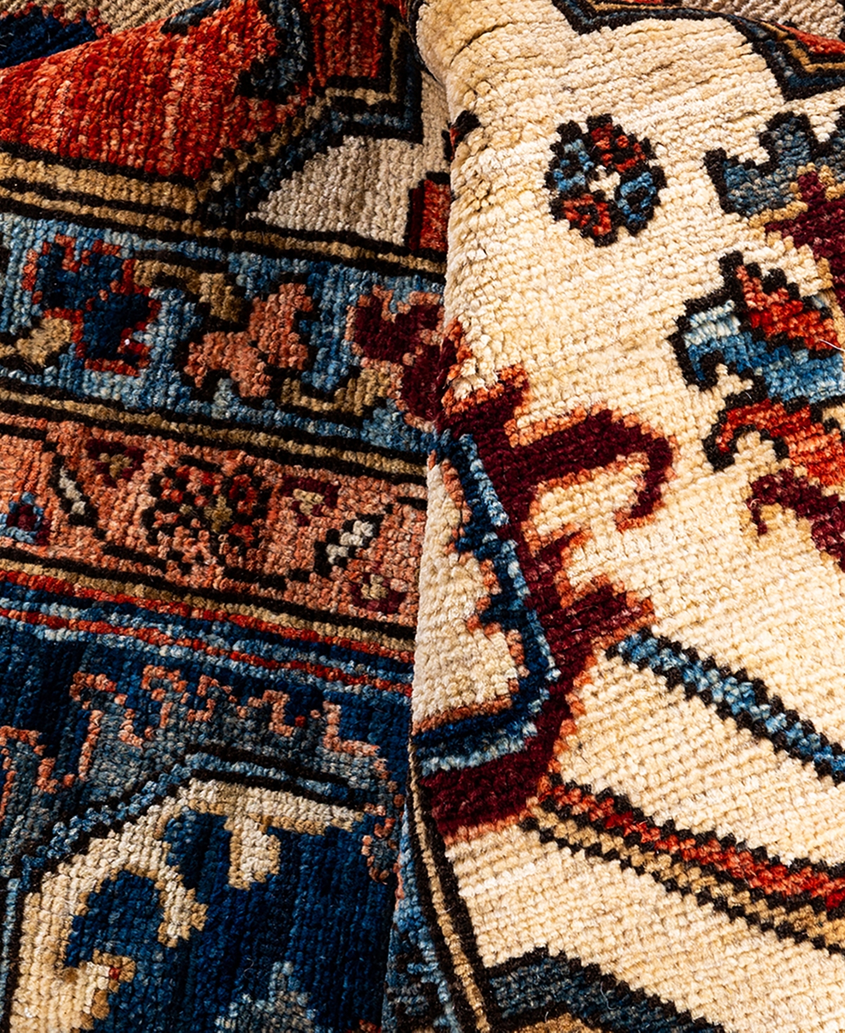 Adorn Hand Woven Rugs Serapi M1993 9'2"x11'10" Area Rug In Orange