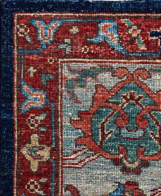 Serapi M1993 8'1"x9'10" Area Rug