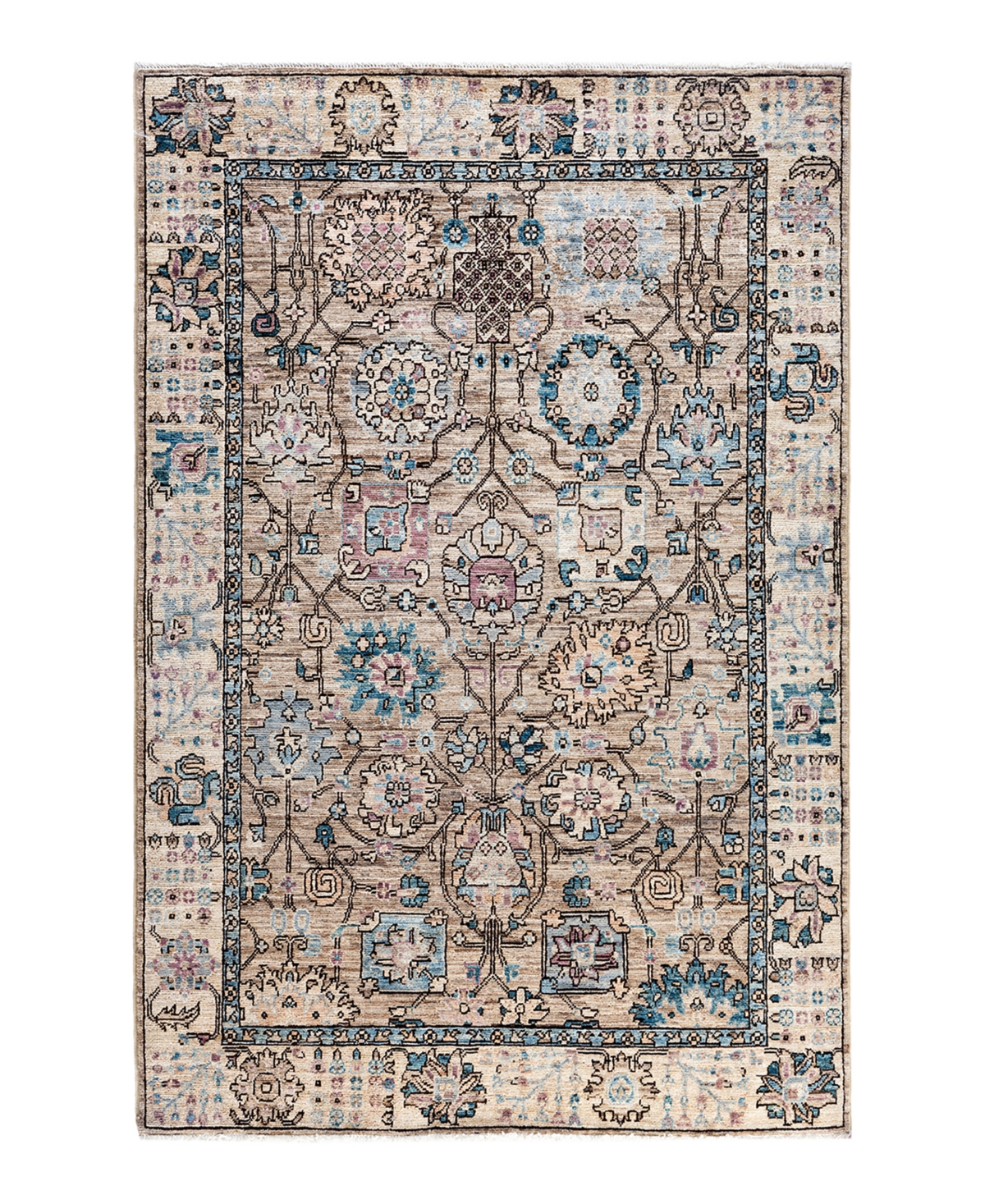 ADORN HAND WOVEN RUGS SERAPI M1993 4'1"X6' AREA RUG 