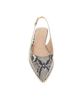 Women's Valerie Studded Slingback Pointed-Toe Flats