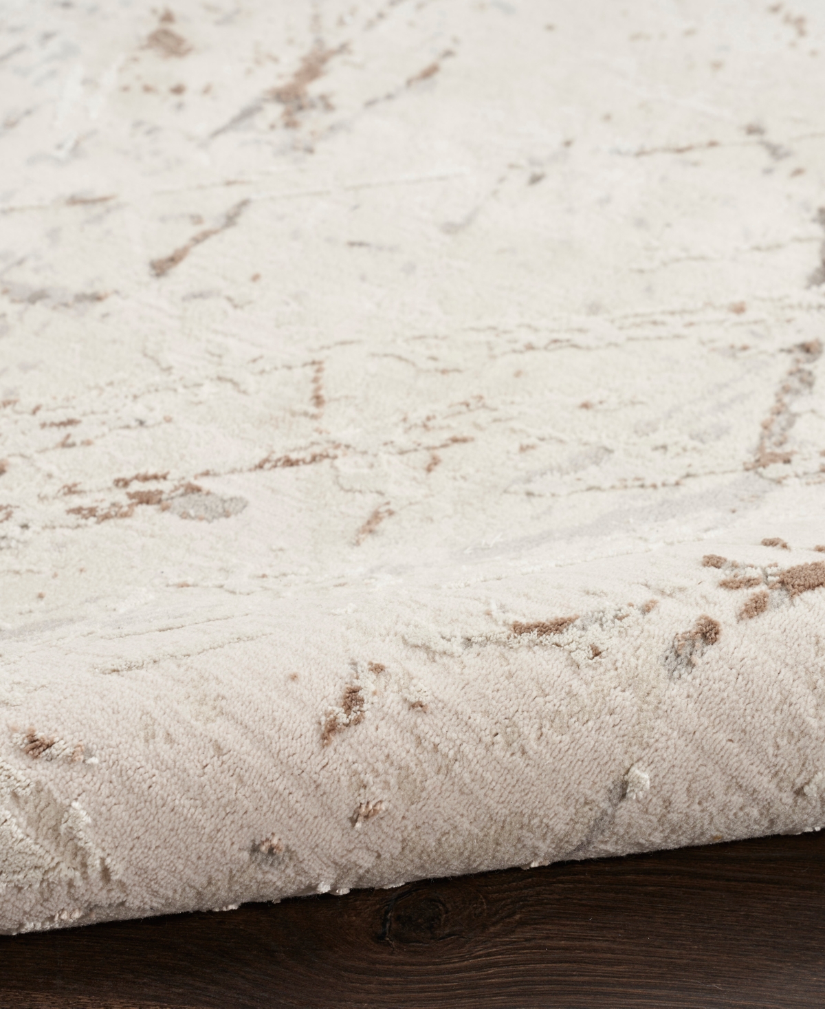 Nourison Home Desire Dsr04 5'3"x7'3" Area Rug In Cream,gray