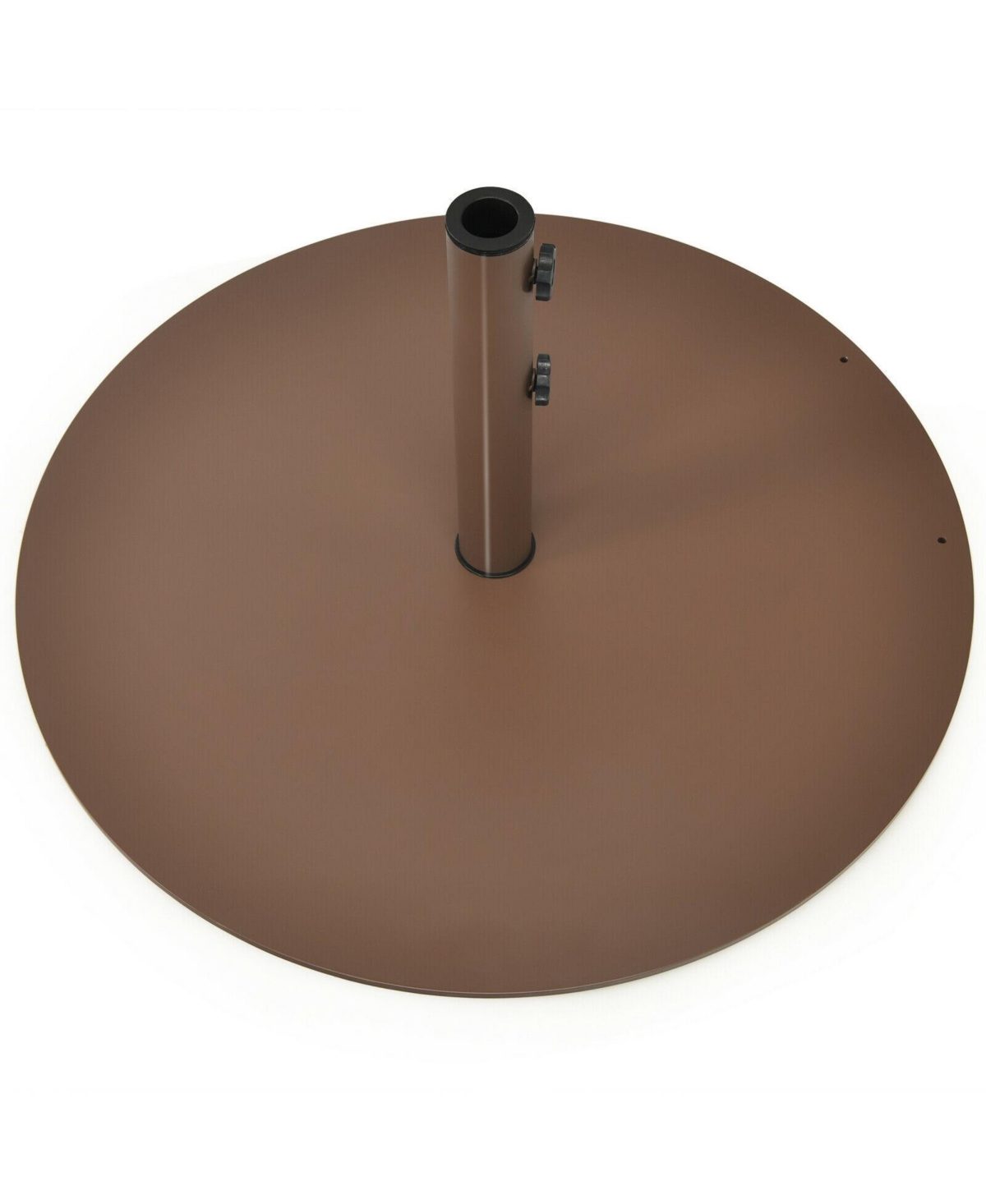 Givimo Outdoor Steel Umbrella Base Stand for Backyard and Poolside