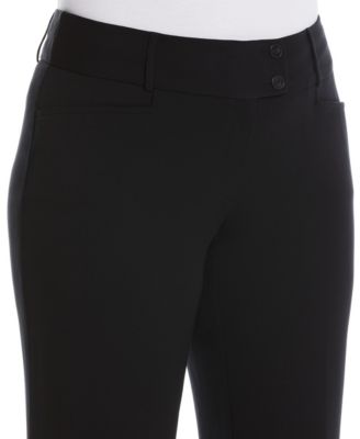 Plus Size Curvy Fit Bootcut Pant