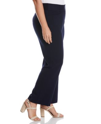 Plus Size Curvy Fit Short Length Bootcut Pant