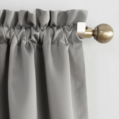 Preston Energy Saving Blackout Rod Pocket Curtain Panel