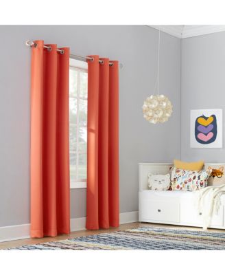 Riley Kids Bedroom Blackout Grommet Curtain Panel