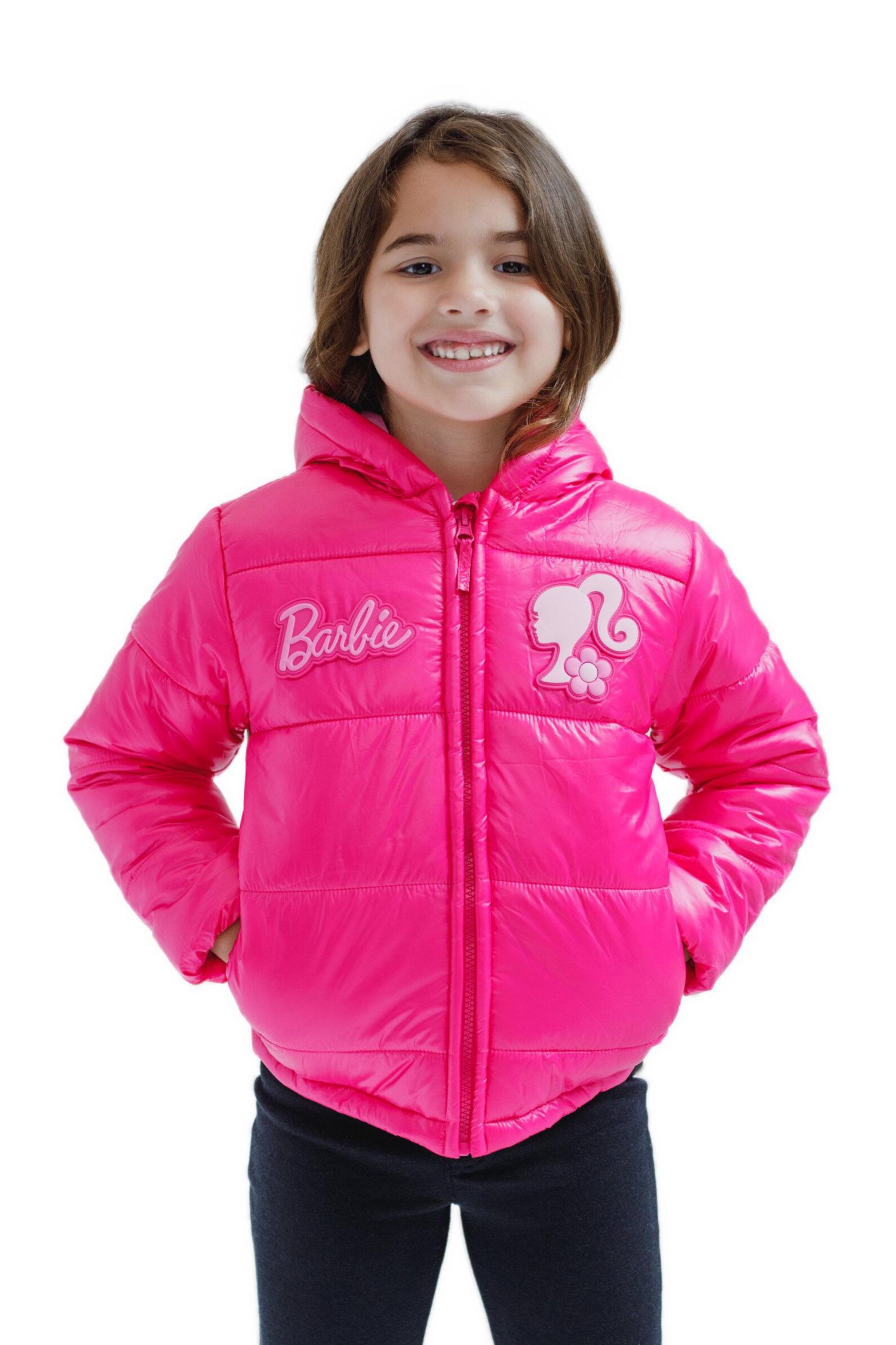Girls' Hooded Puffer Jacket