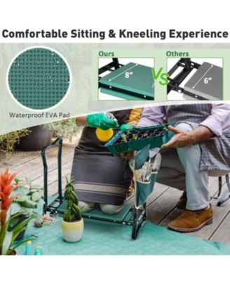 Folding Sturdy Garden Kneeler Pad and Cushion Seat