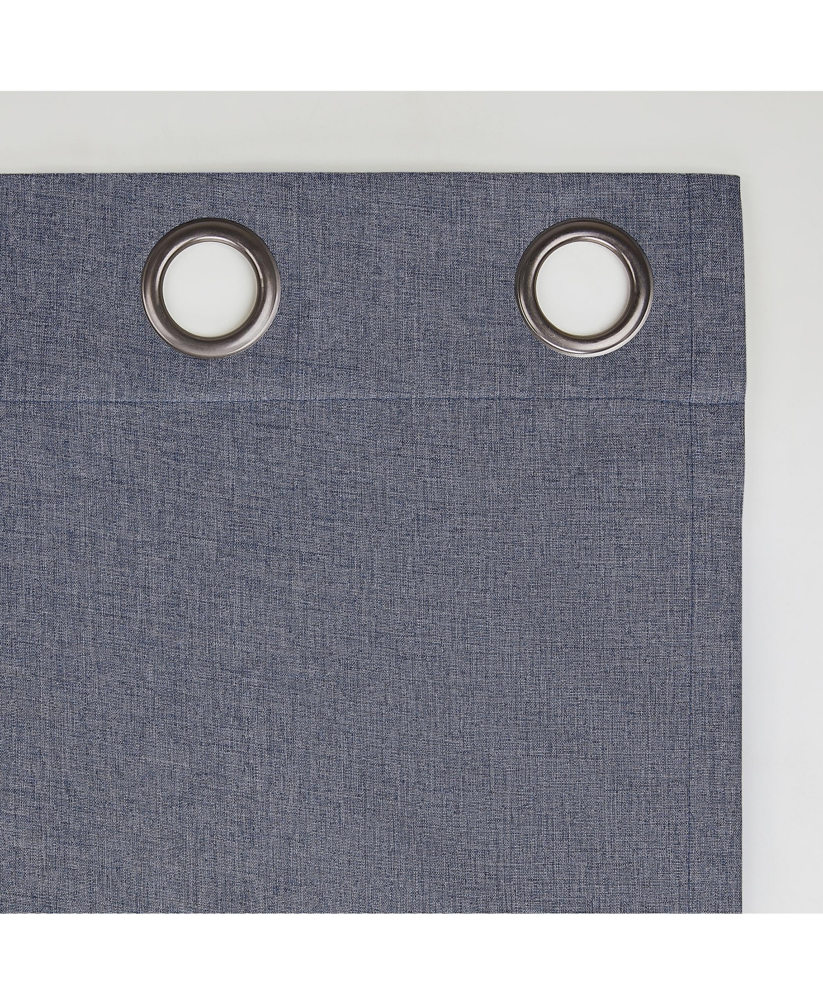 Sun Zero Tresello Tonal Texture Draft Shield Fleece Insulated 100% Blackout Grommet Curtain Panel