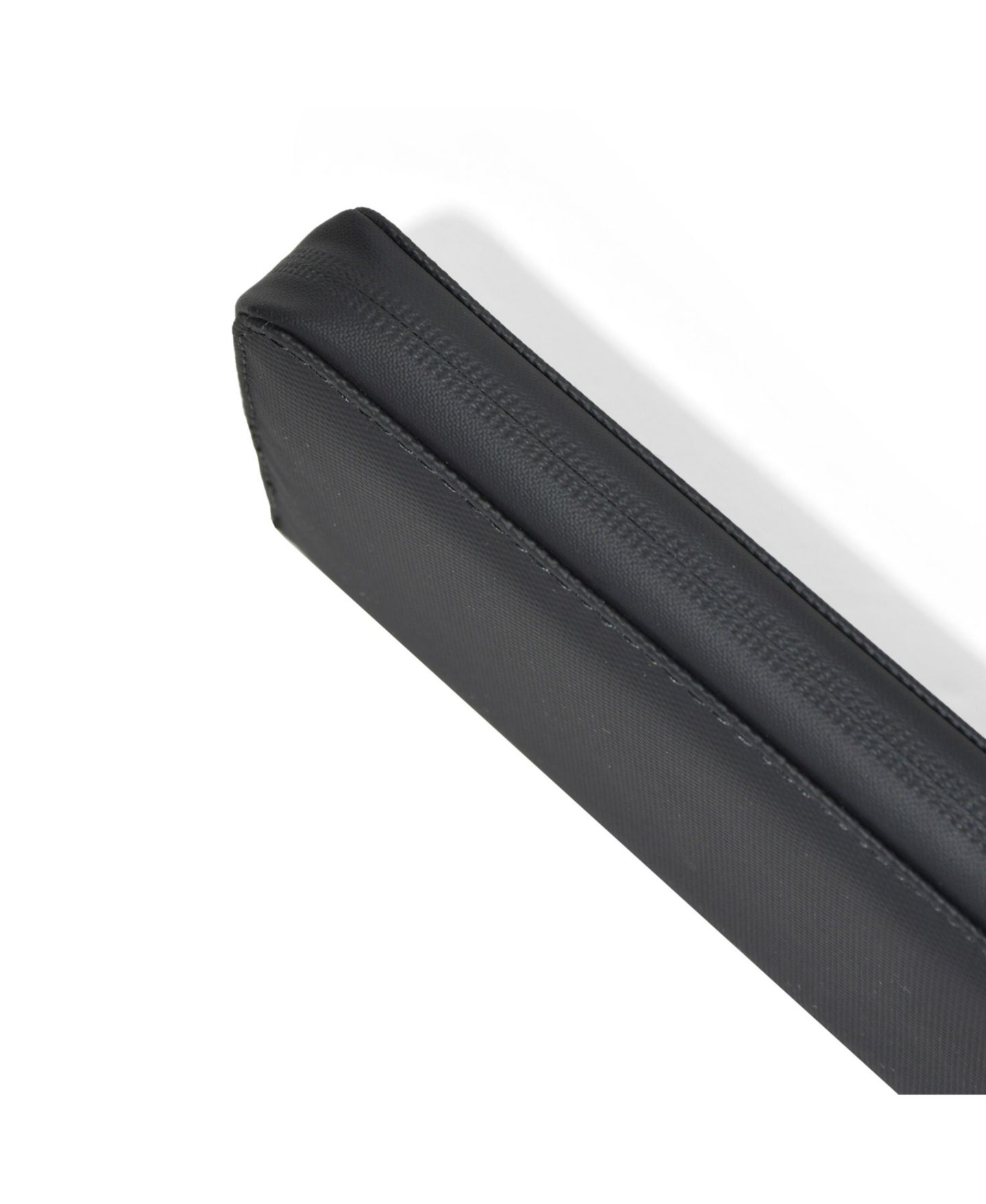 Мужской кошелёк Roots Slim Zipper Round Wallet, цвет: Чёрный комбинированный — фото 6