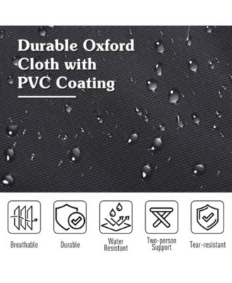 Folding Camping Cot for Adults with Storage