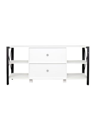 Industrial Farmhouse TV Stand for Living Room & Bedroom