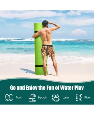 12  x 6  3 Layer Floating Water Pad-Green