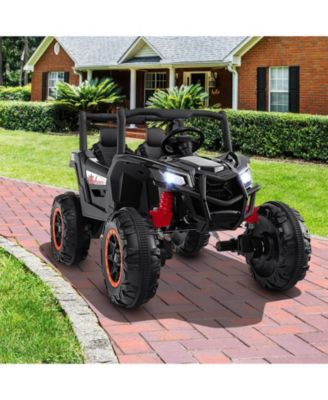 2-Seater Kids Ride on UTV with 2.4G Remote Control for over 3 Years Old Children-Red