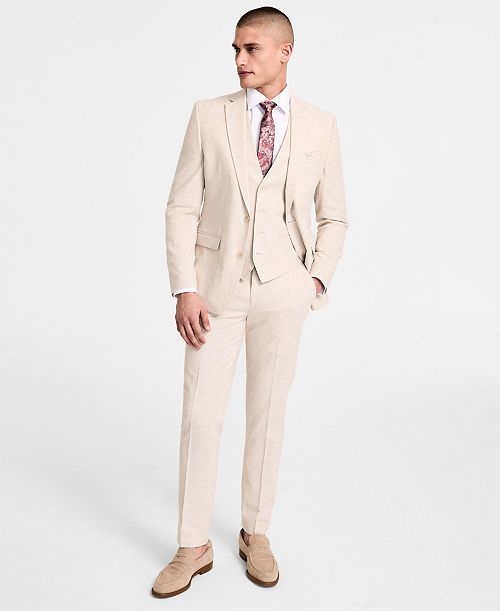 alfani Bar III Men's Slim-Fit Linen Suit Separates Exclusively at Macy's Men's Fashion & Accessories