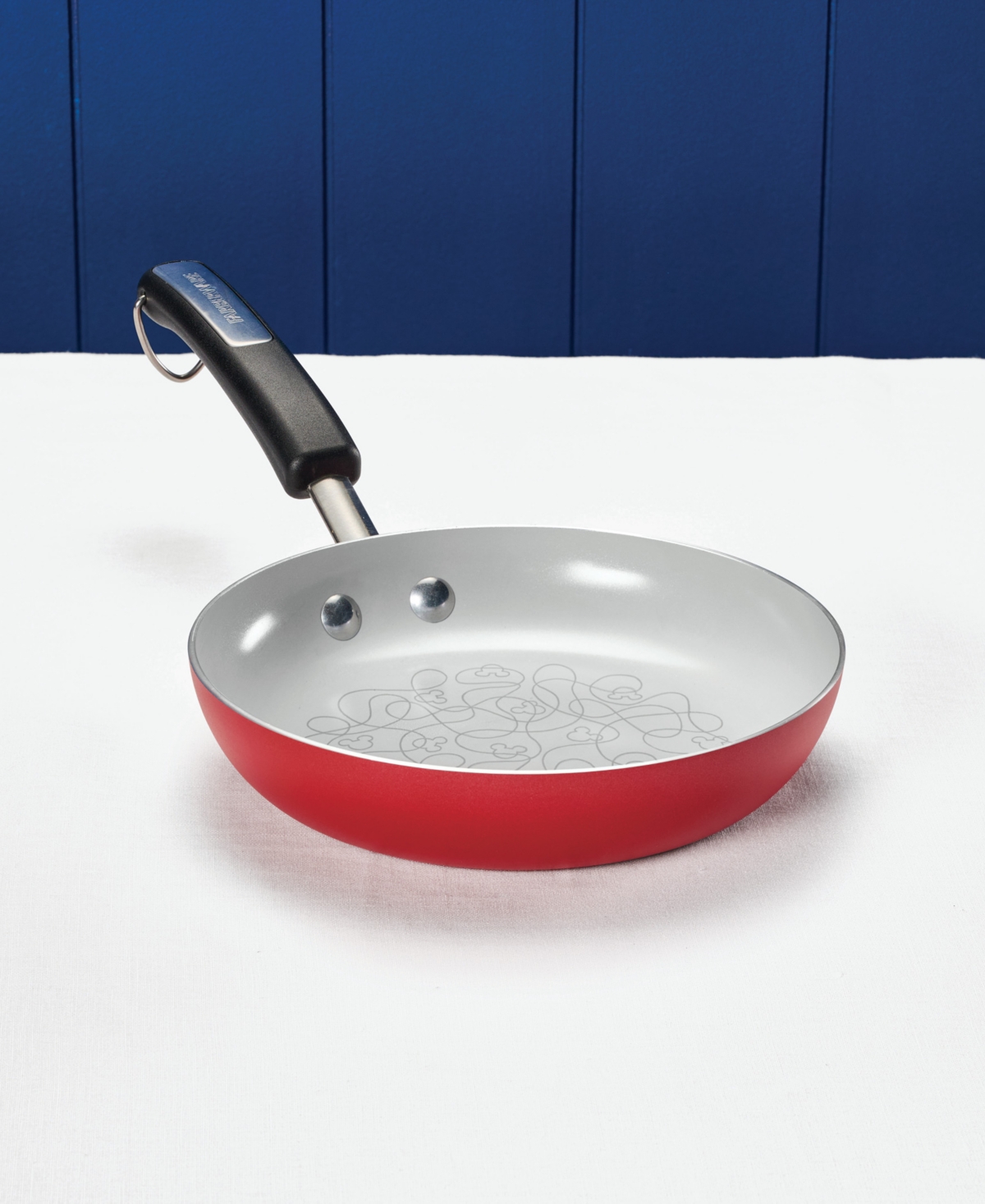 Farberware Disney 8" Ceramic Nonstick Frying Pan In Red