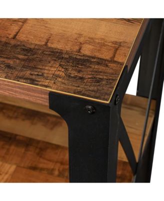 Streamdale Industrial Farmhouse TV Stand for Living Room & Bedroom