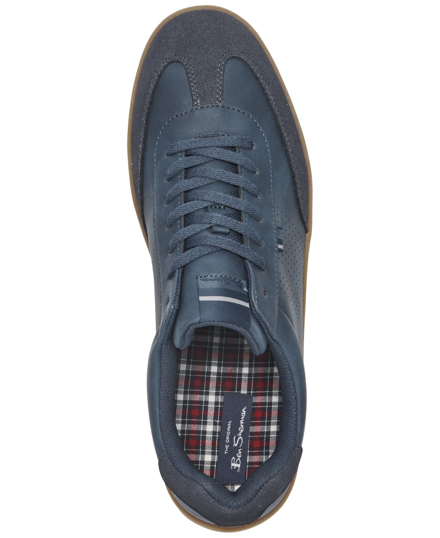 Мужские кроссовки Ben Sherman Glasgow Low Casual, цвет: Тёмно-синий / Карамельный — фото 2