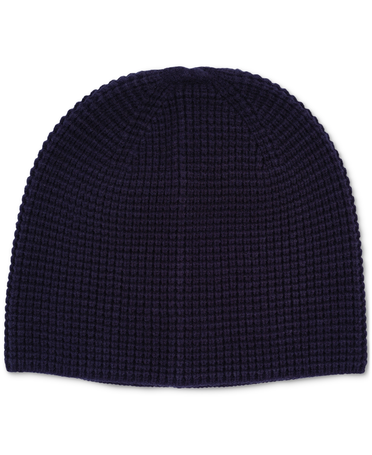 Alfani Men's Waffle Beanie, Created For Macy's In Navy