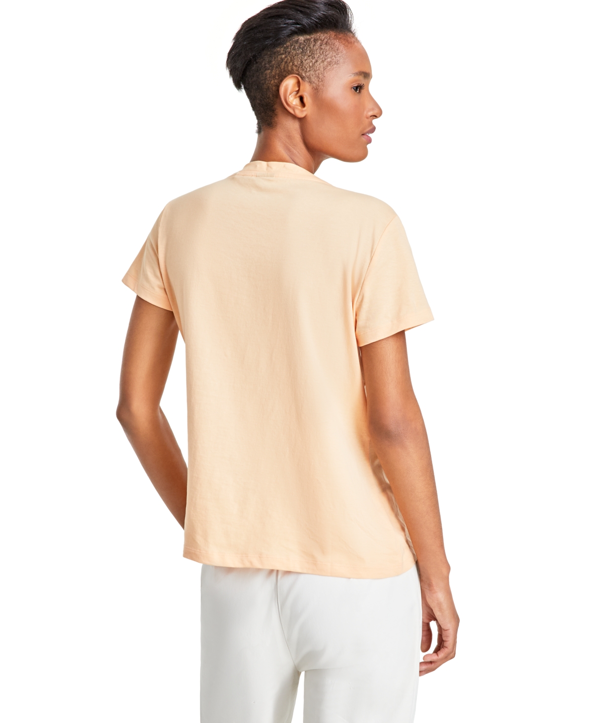 Boss Orange Women's Esogo Cotton Embroidered Logo T-Shirt
