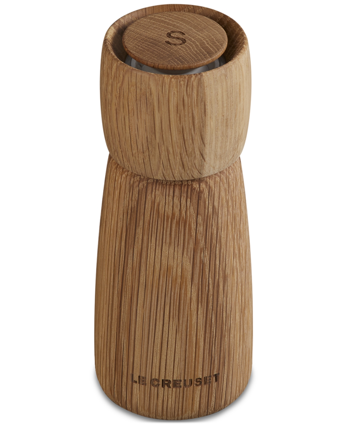 Le Creuset White Oak Alpine Salt Mill, 7" In White Oak