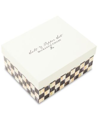 MacKenzie-Childs Classic Courtly Nutcracker Salt & Pepper Shakers