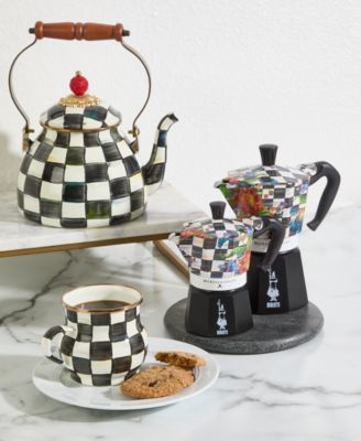 Courtly Flower Market 6-Cup Bialetti Moka Coffee Pot