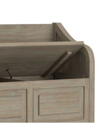 Connaught Solid Wood Entryway Storage Bench
