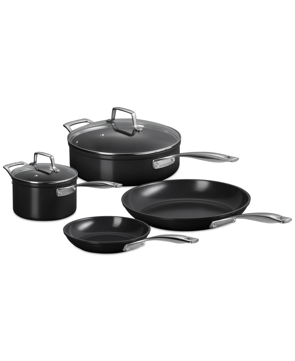 Le Creuset Essential Non-stick Ceramic 6-pc. Cookware Set In No Color