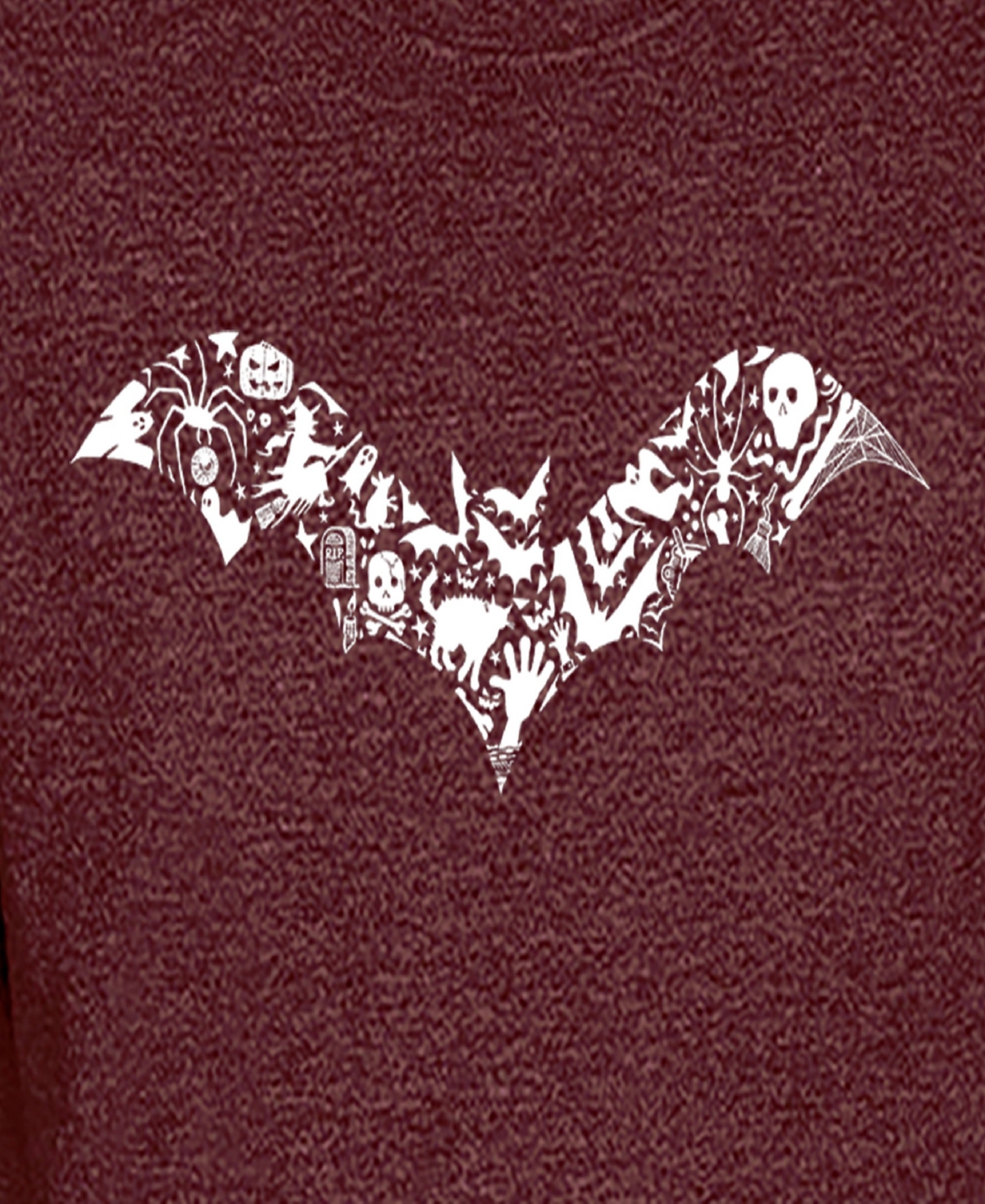 La Pop Art Men's Halloween Bat Premium Blend Word Art T-Shirt