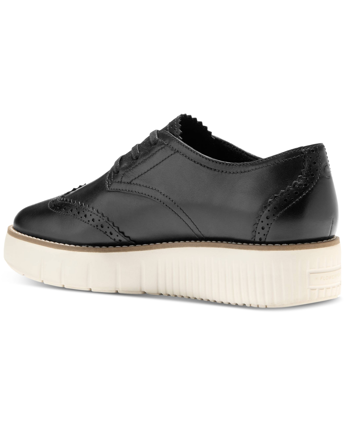Cole Haan Women's Grand City Platform Oxford Flats - Ivory