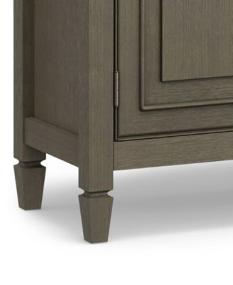 Connaught Solid Wood Entryway Storage Cabinet
