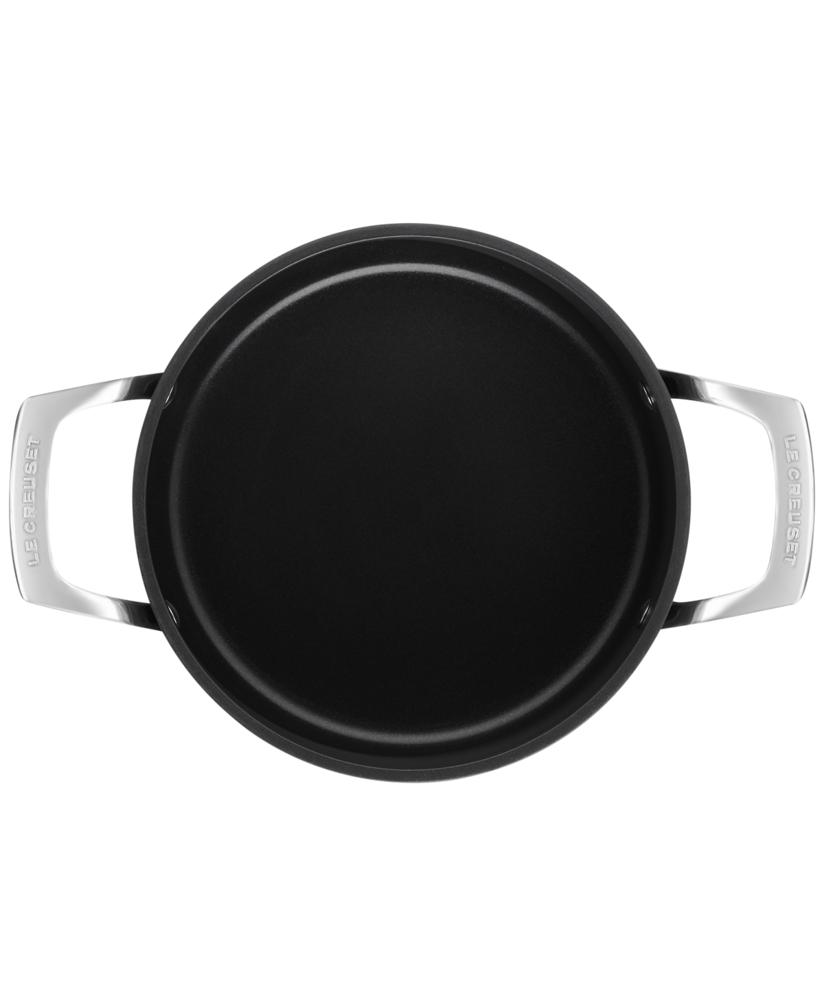 Le Creuset Essential Non-stick Ceramic Stockpot With Glass Lid, 4-quarts In No Color