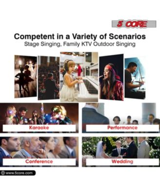 Microphone XLR Dynamic Karaoke Singing Handheld Microfono Professional Vocal DJ Music Mic - 2PCS