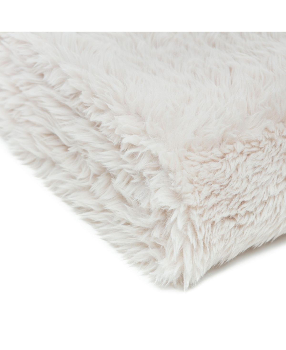 Chanasya Premium Fuzzy Tusicon Faux Longfur Blanket - Plush Cozy Warm Blanket for Sofa Chair Couch Bed and Living Room with Reverse Silky Velvet
