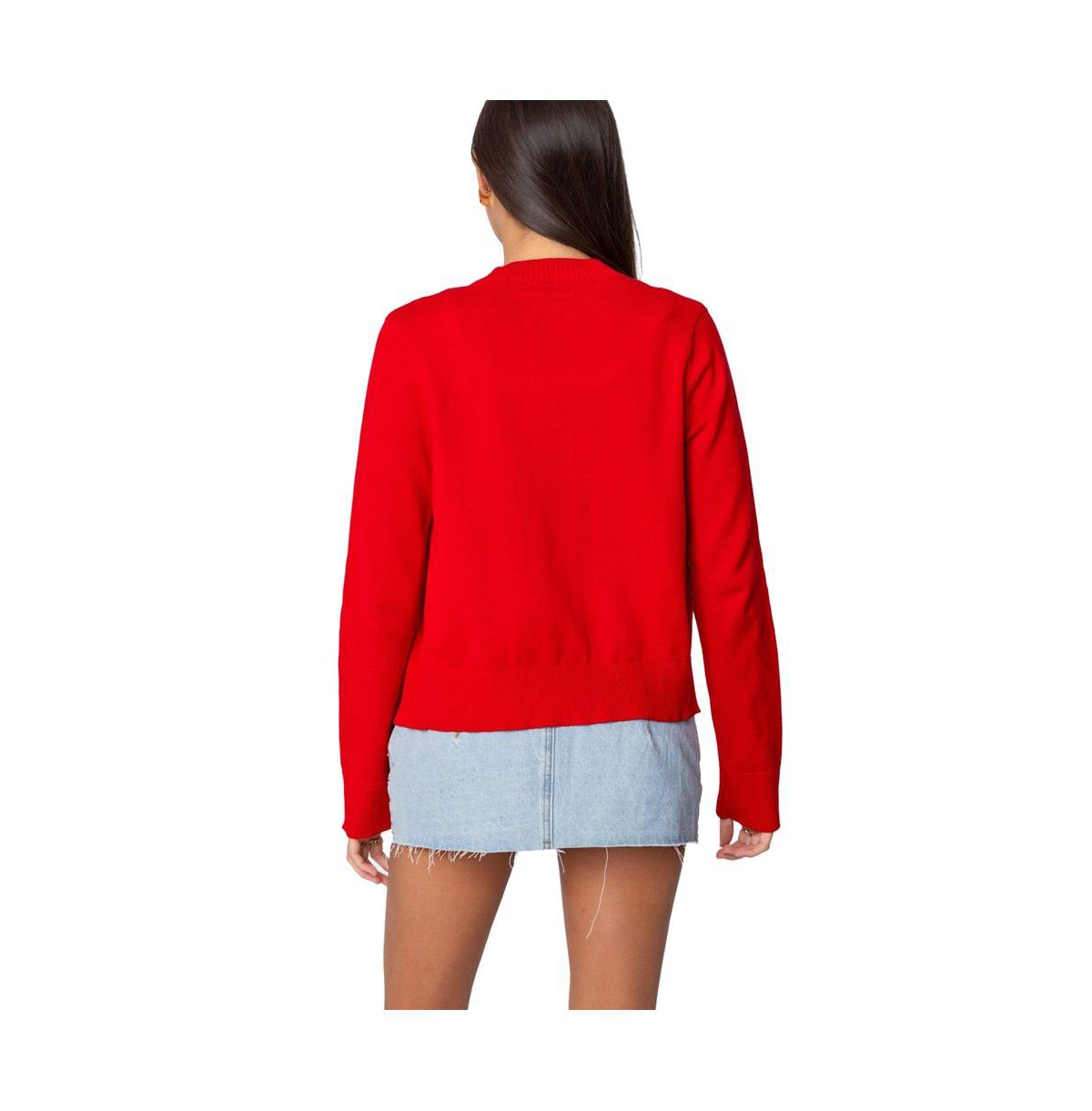 Edikted Women's Hollie Button Up Cardigan