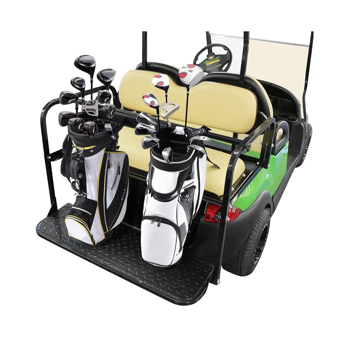 Yescom Golf Bag Holder Bracket Attachment Universal Cart Rear Seat for Ezgo Club Car