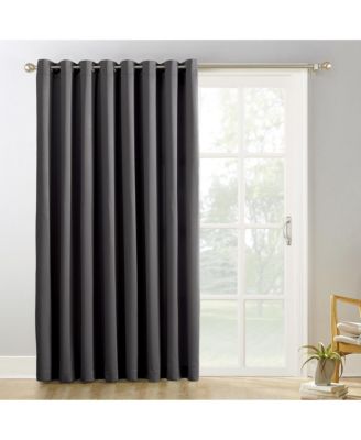 Preston Extra-Wide Blackout Grommet Sliding Patio Door Curtain Panel