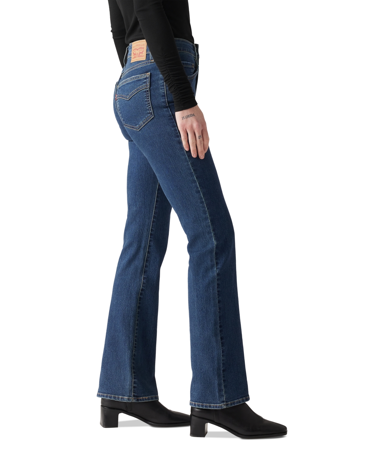 Levi's 725 Heritage Zip Bootcut Jeans In Is It Denim