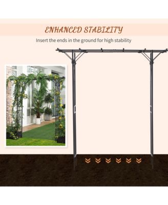 Decorative Metal Garden Trellis Arch