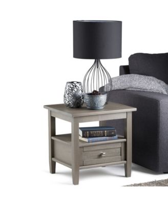 Warm Shaker End Table