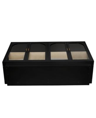 Storage Cabinet with Acrylic Door for Living Room, Dining Room, Study