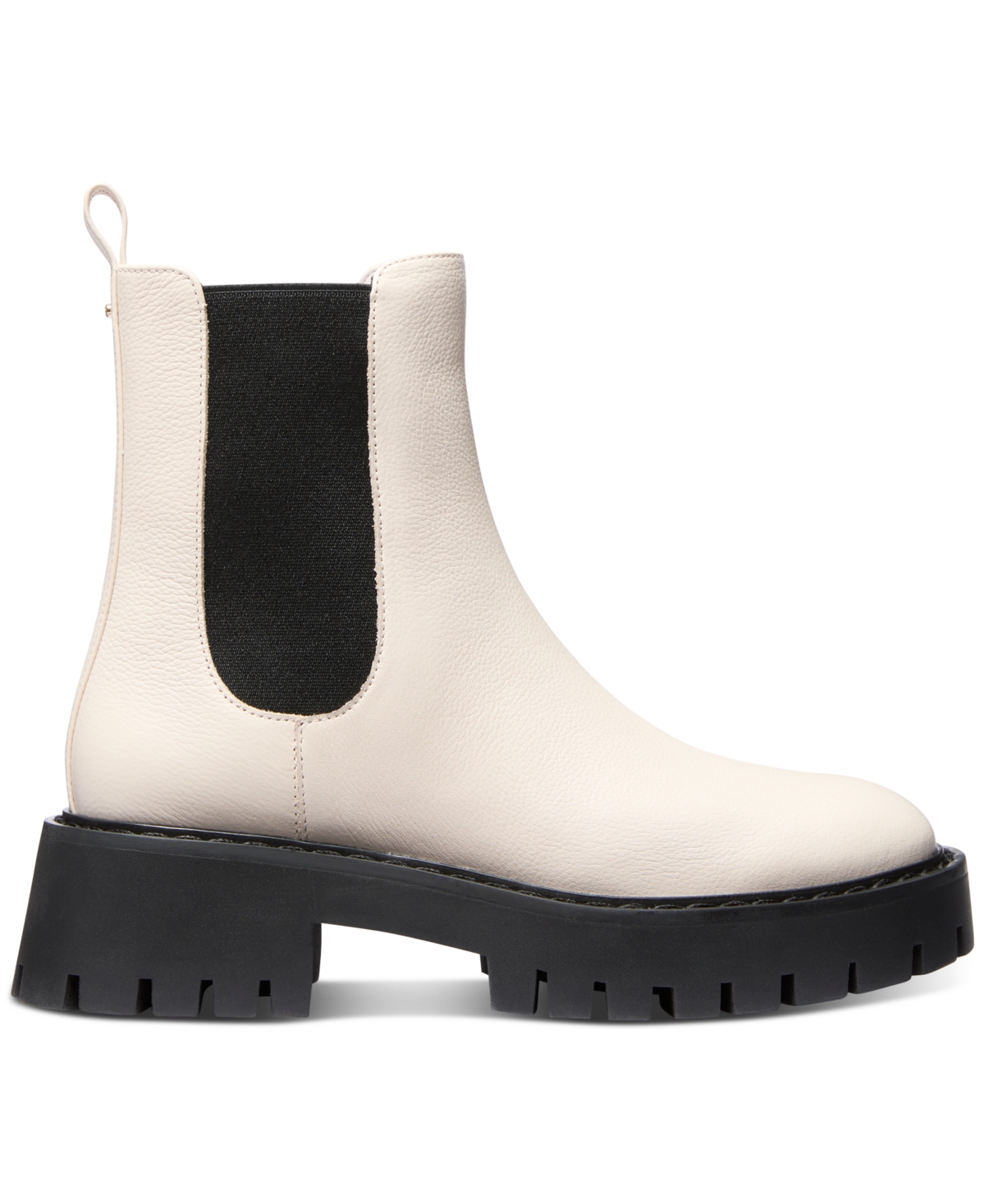 Michael Michael Kors Women's Asher Leather Lug Ankle Booties