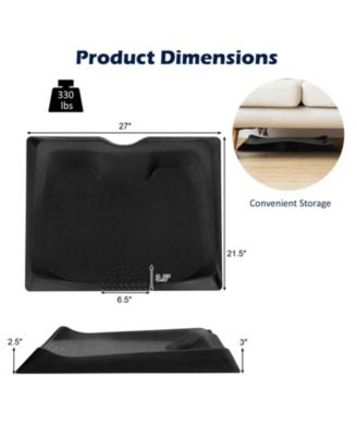 Portable Anti-Fatigue Standing Mat with Massage Point and Diverse Terrain