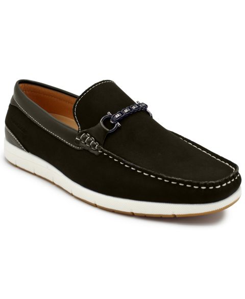 Мужские туфли Aston Marc Crosby Bit Loafer, цвет: Чёрный