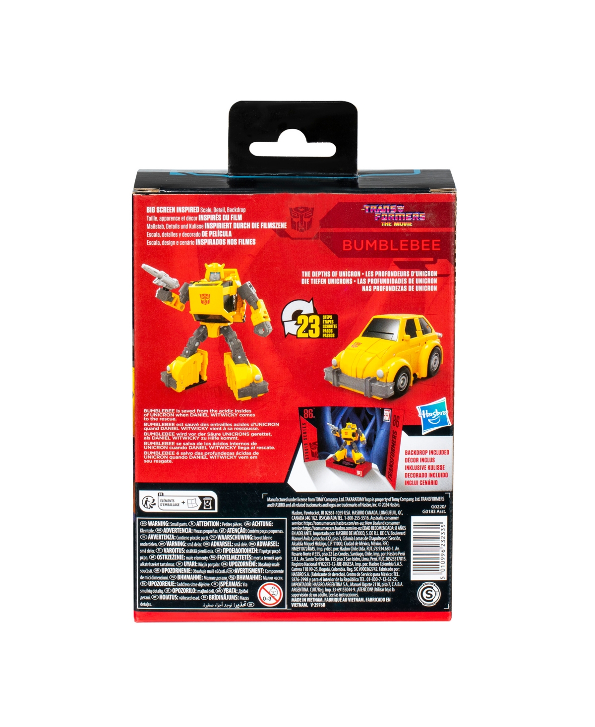 Transformers Studio Series Deluxe The Movie 86-29 Bumblebee Action Figure In No Color