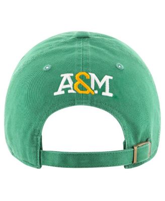 Men's Green Florida A M Rattlers Side Back Clean Up Adjustable Hat